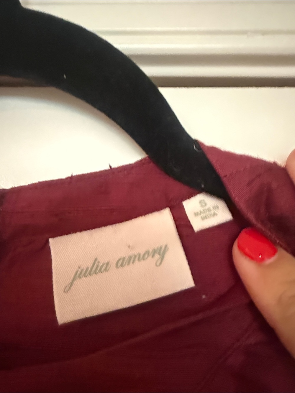 Julia Amory Duponi Silk Jane Dress - Picture 2 of 3